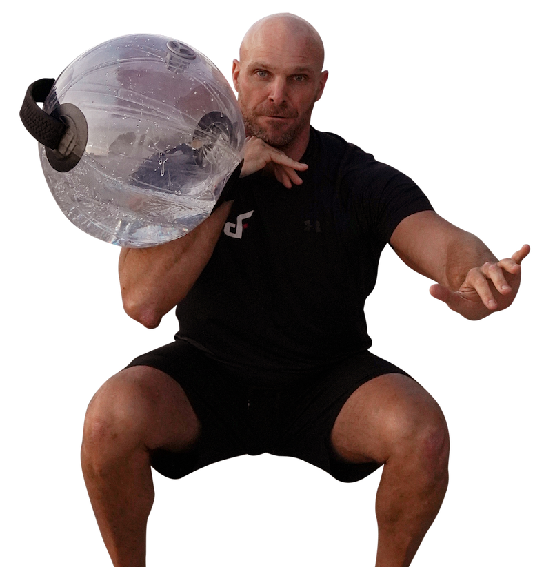 Aqua Ball Squat