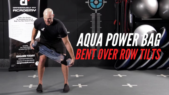 Power Bag Bent Over Row Tilts