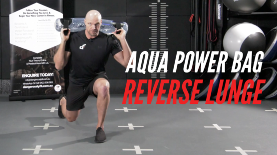 Power Bag Reverse Lunge