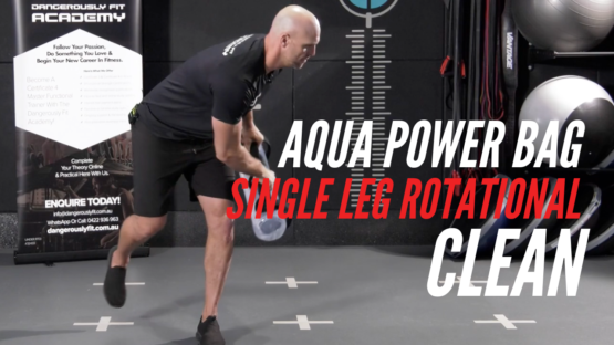 Power Bag Single Leg Rotational Clean